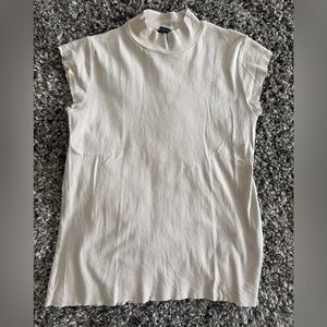 Zara Cream Short Sleeve Women's Tee